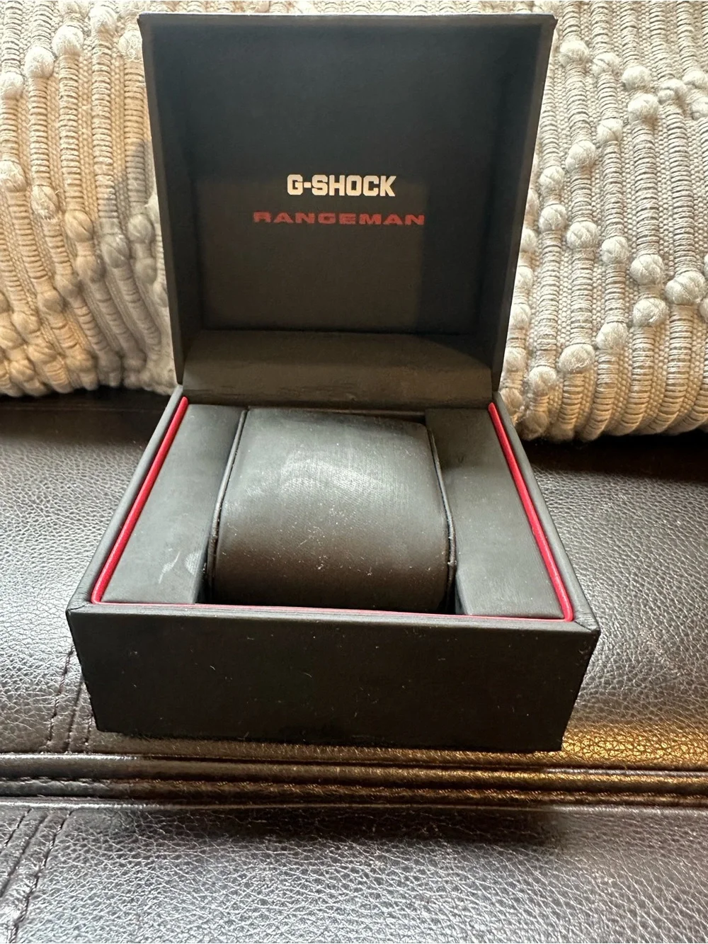G-Shock Black and Red Rangeman Watch Box